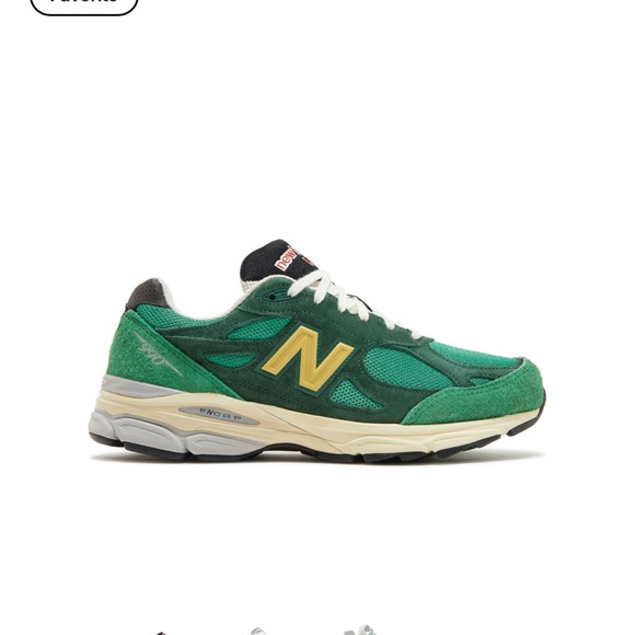 New Balance Other - New Balance 990v3 X Teddy Santis Green Gold Mens Size 9